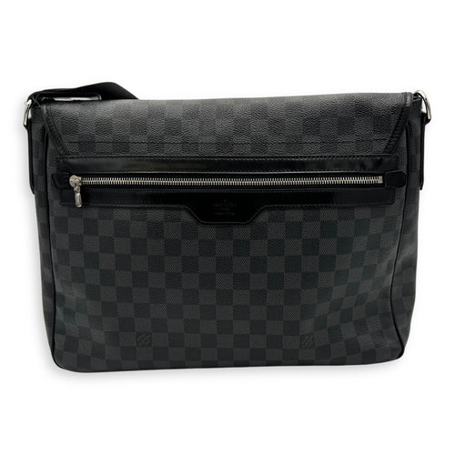 Louis Vuitton Others Messenger Graphite in Coated Canvas, Silver hardware_2