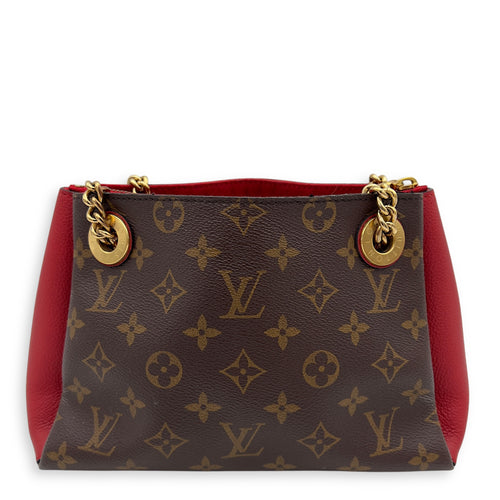 Louis Vuitton Surene BB Brown Shoulder Bag in Monogram Coated Canvas, Gold hardware_2