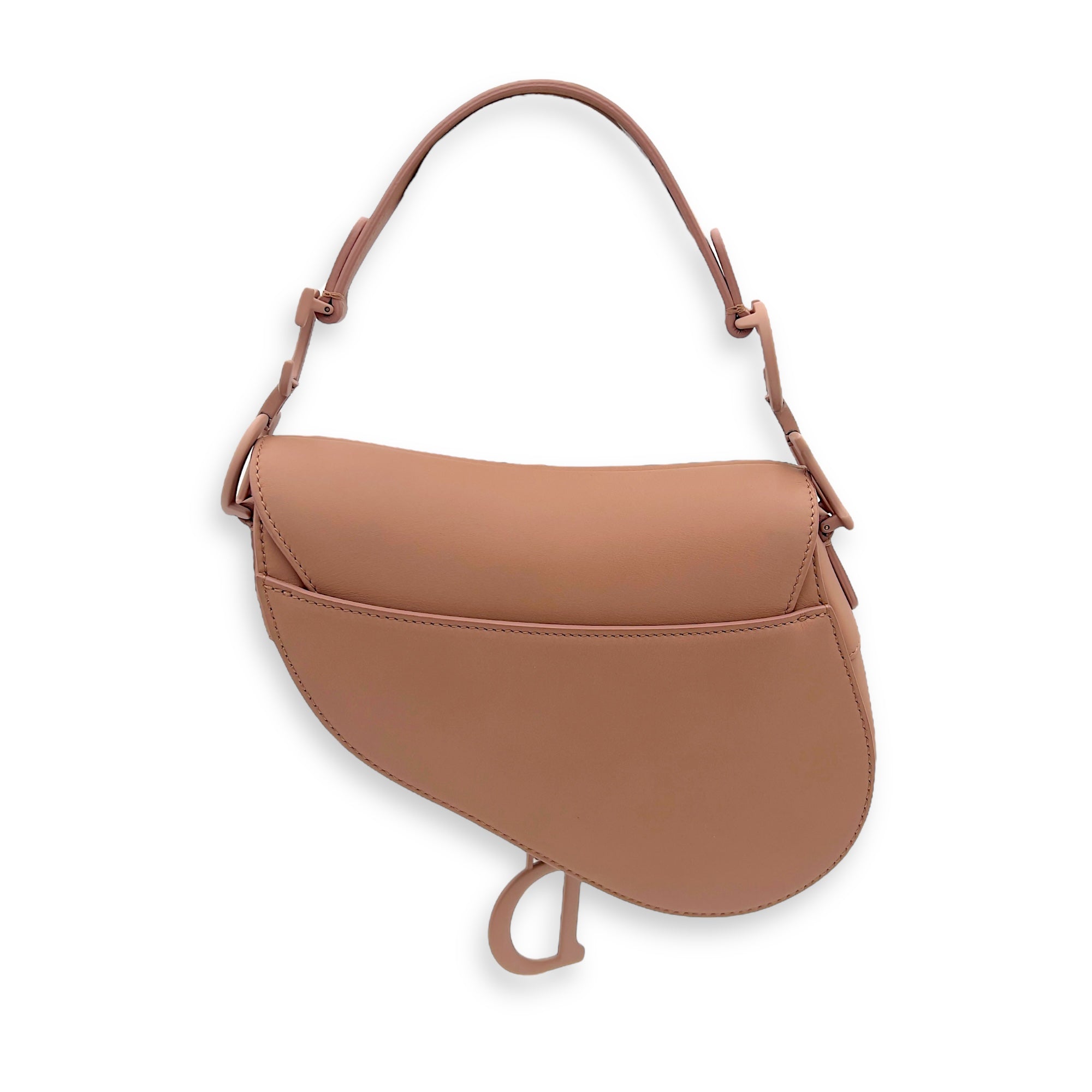 Christian Dior Saddle Mini Beige Top Handle Bag in Ultra Matte, Matte hardware_2