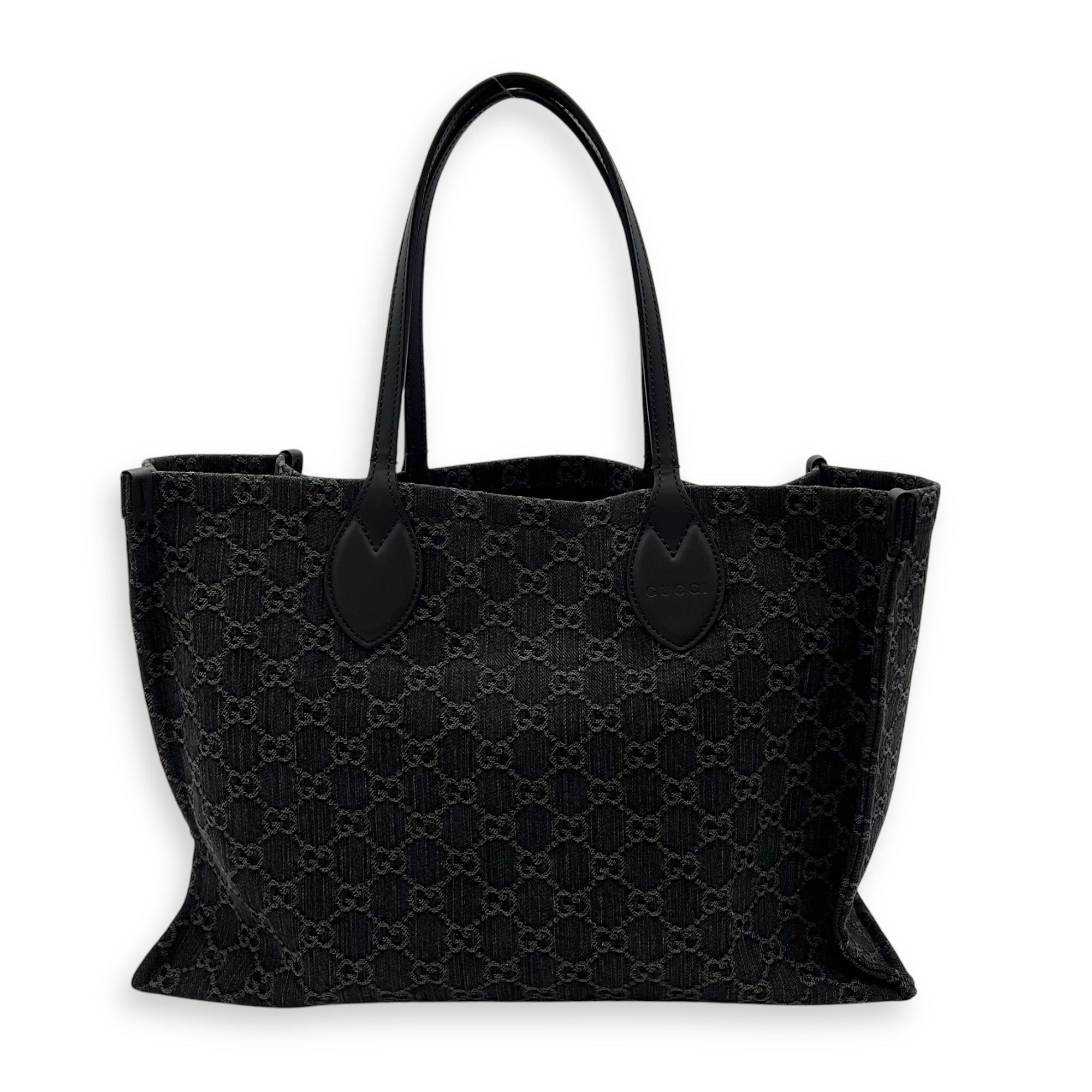 Gucci Ophidia Large Grey Tote Bag in Denim Singapore
