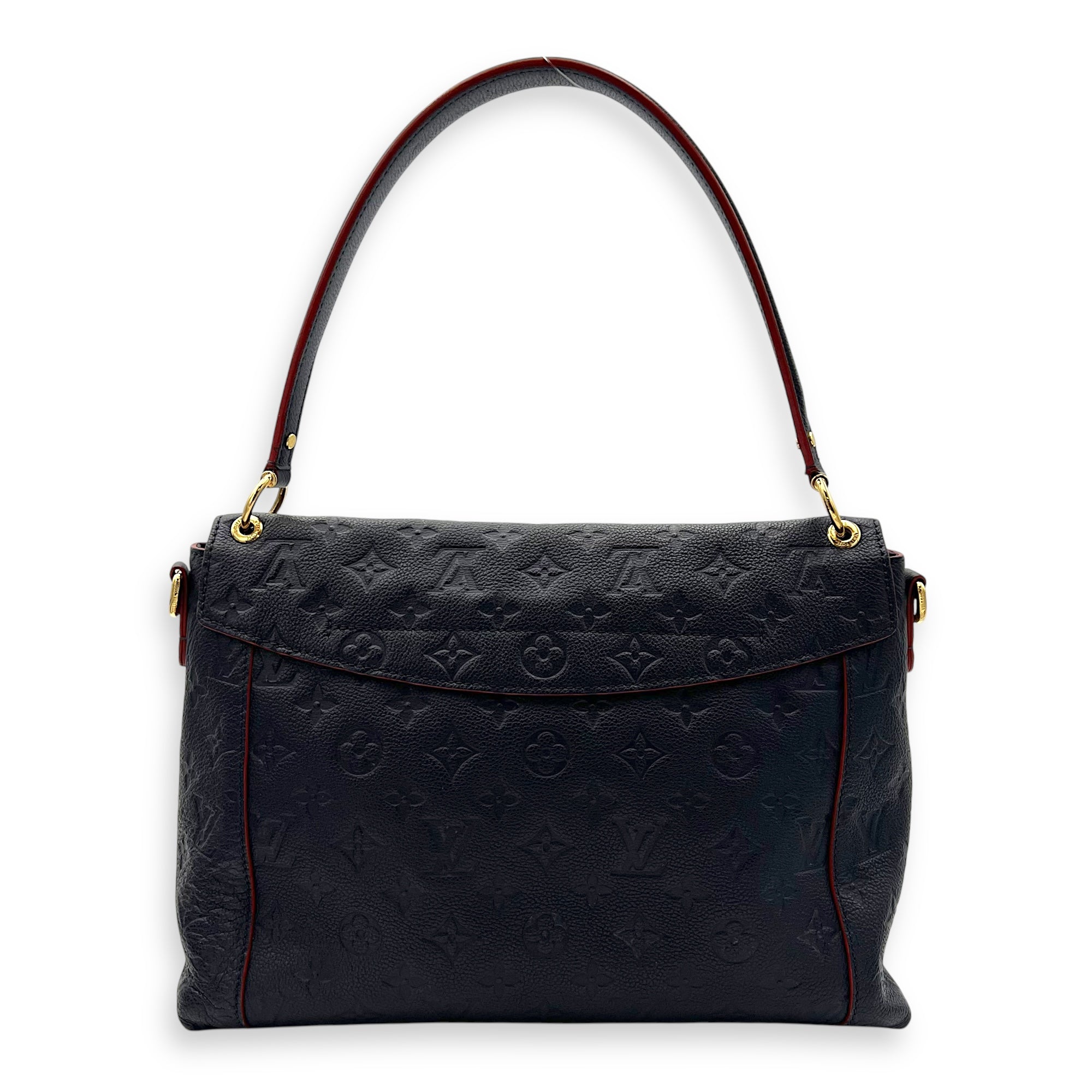 Louis Vuitton Blanche Shoulder Bag Blue in Empreinte Leather, Gold hardware_2