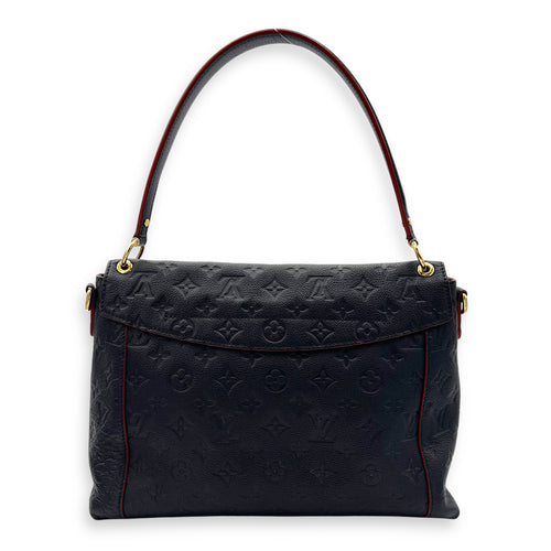 Louis Vuitton Blanche Shoulder Bag Blue in Empreinte Leather, Gold hardware_2