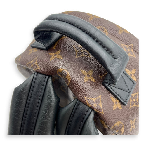 Louis Vuitton Palm Springs Backpack Brown in Monogram Coated Canvas, Gold hardware_10