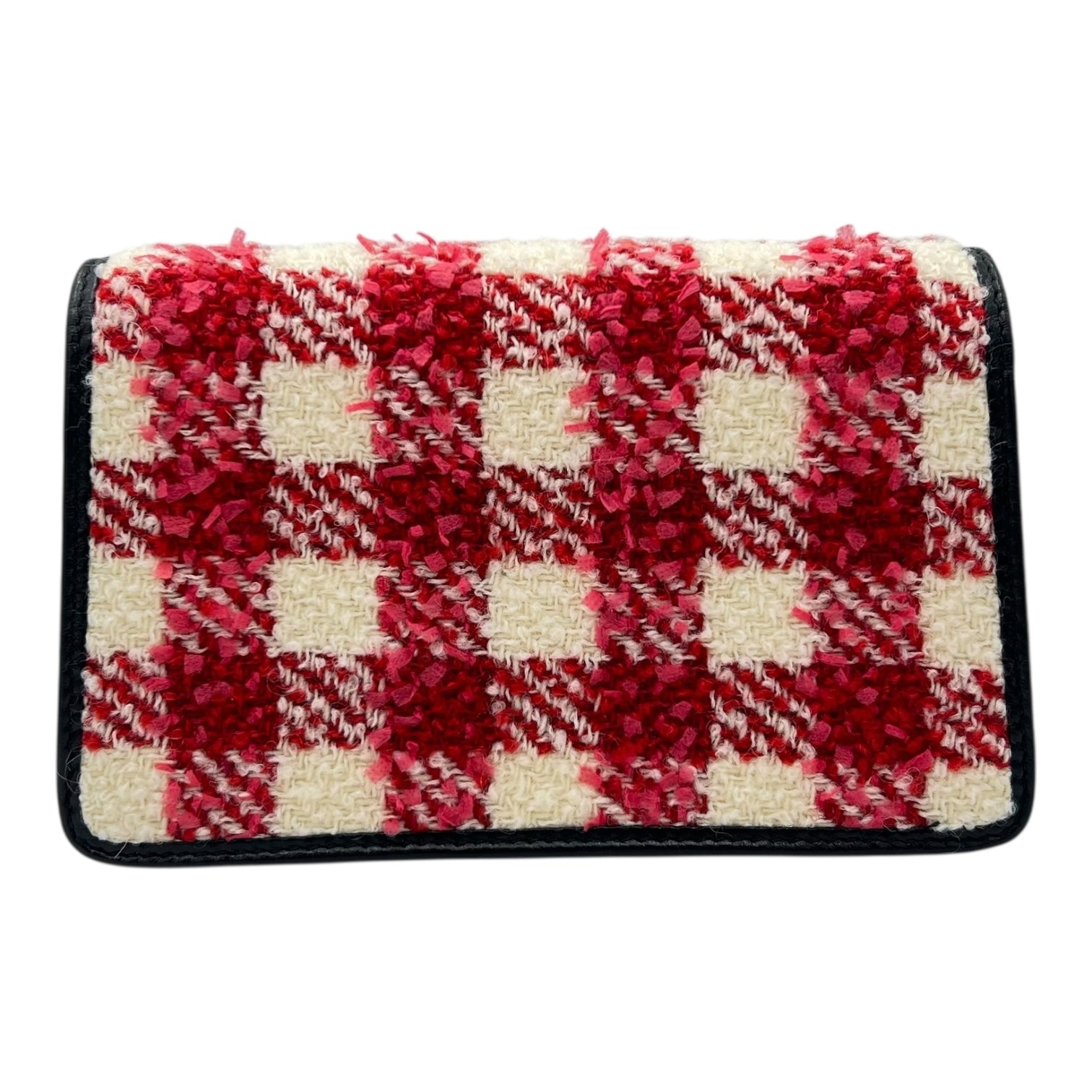 Gucci Dionysus Super Mini Red Crossbody Bag in Tweed, Ruthenium hardware_2