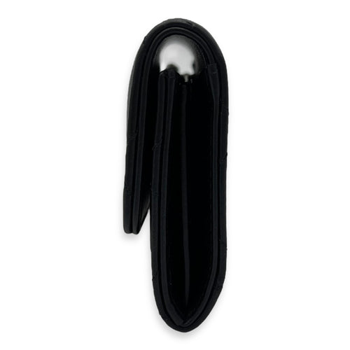 Chanel Pearl wallet Wallet Small Black in Lambskin, Gold hardware_3