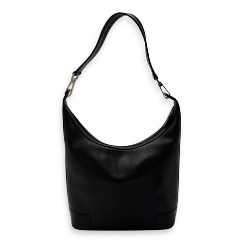 Gucci Vintage Shoulder Bag Black in Calfskin, Gold hardware_2