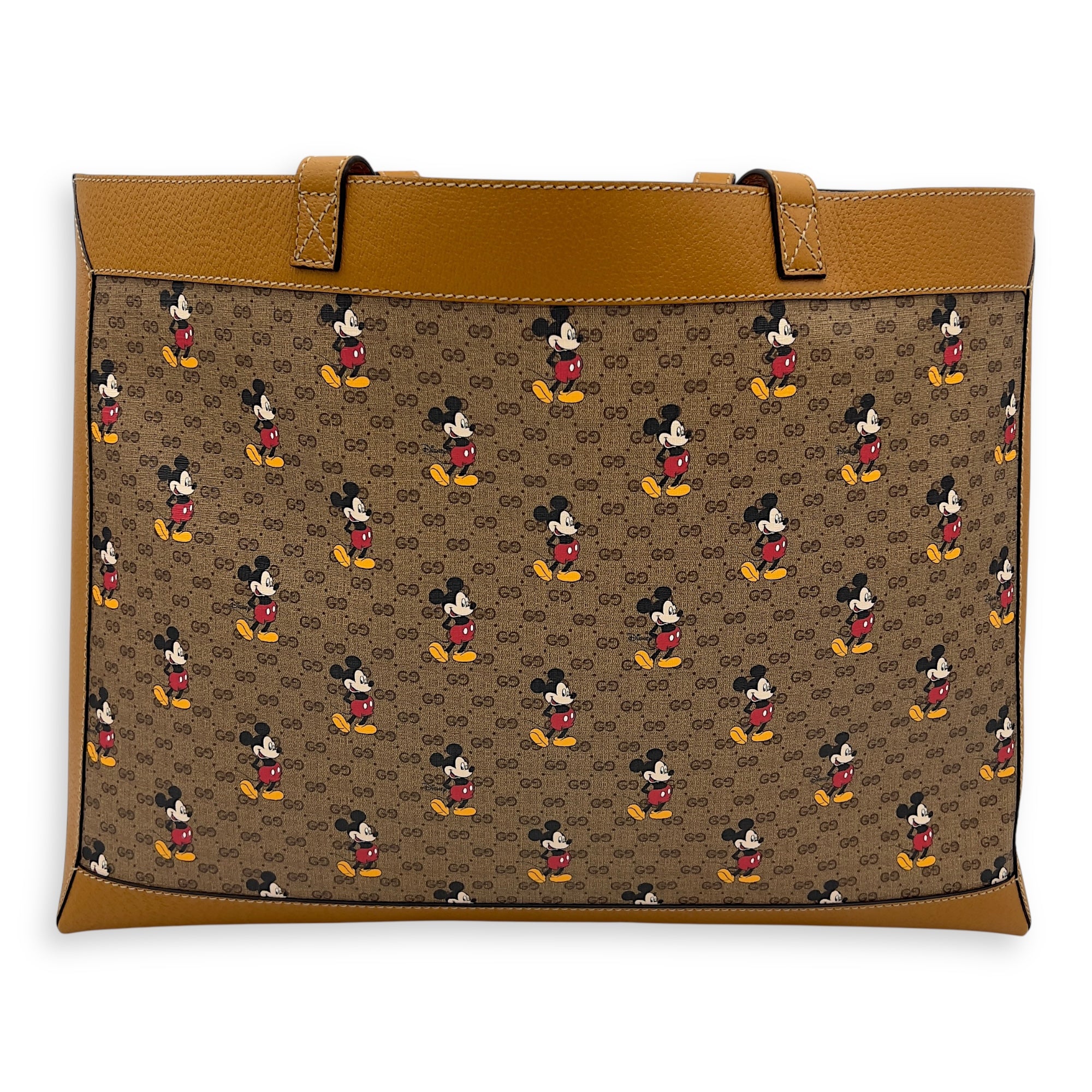 Gucci x Disney GG Supreme Tote Bag Brown in Coated Canvas, Gold hardware_2