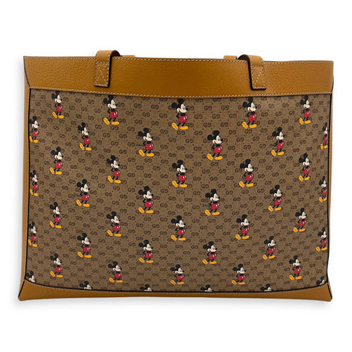 Gucci x Disney GG Supreme Tote Bag Brown in Coated Canvas, Gold hardware_2