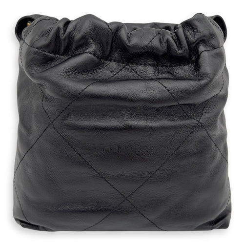 Chanel 22 Tote Crossbody Bag Mini Pearl in Calfskin, Gold hardware_2