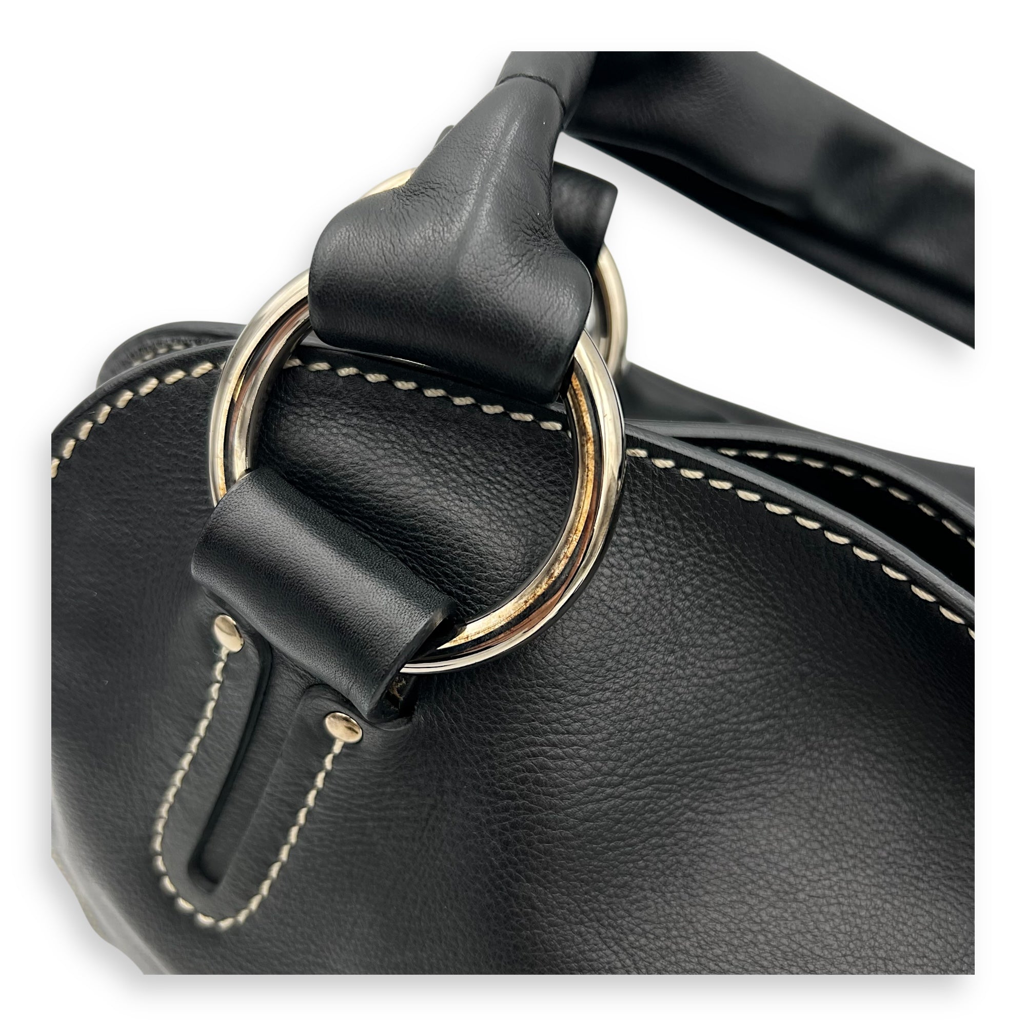 バッグ Celine Bittersweet Black Leather Handbag Celine Bittersweet Handbag 328812 | Collector Square