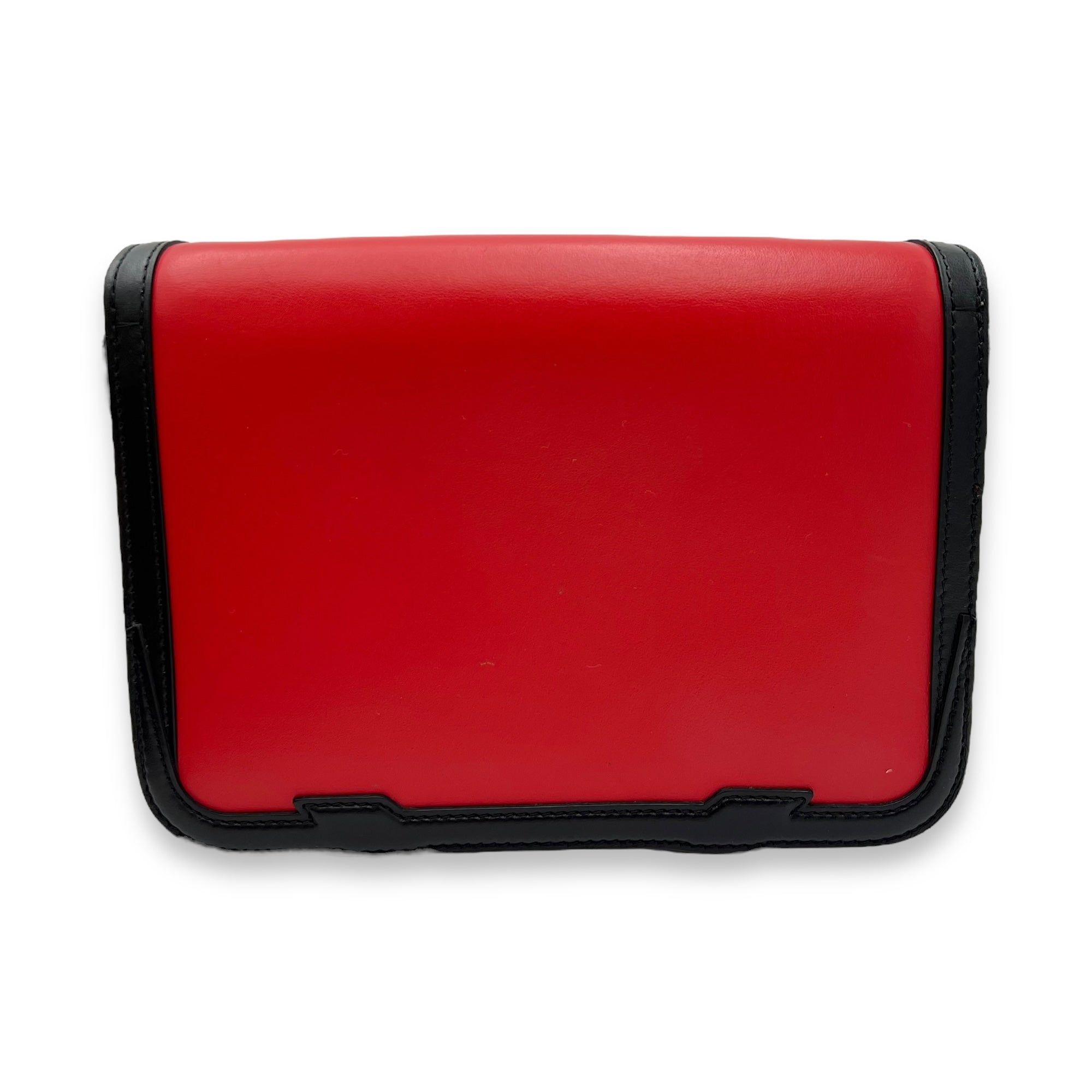 Burberry  TB Red Crossbody Bag in Calfskin, Gold hardware_2