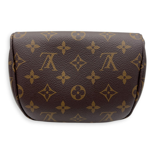 Louis Vuitton BumBag Mini Brown Belt Bag in Coated Canvas, Gold hardware_2