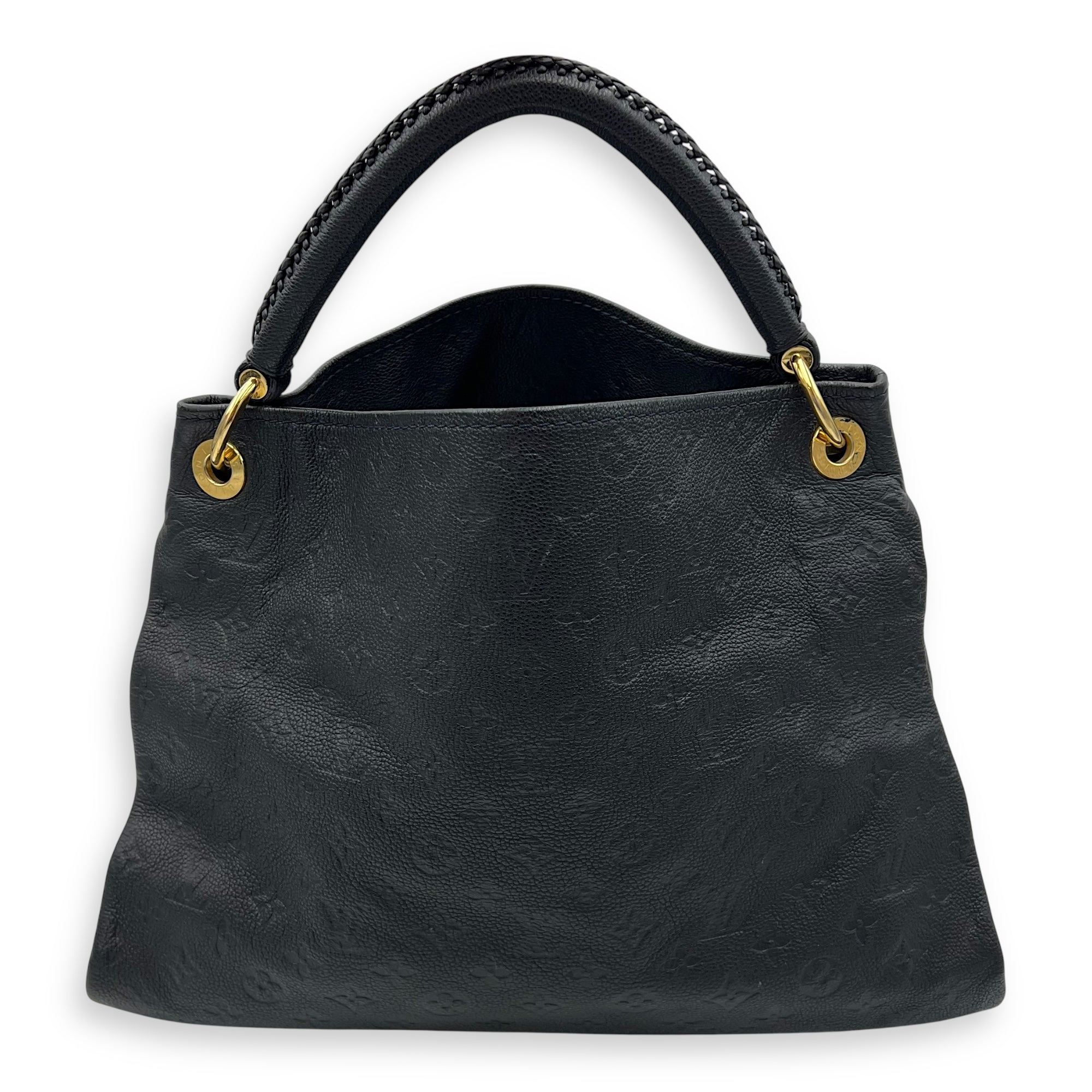 Louis Vuitton Artsy Shoulder Bag Blue in Empreinte Leather, Gold hardware_2