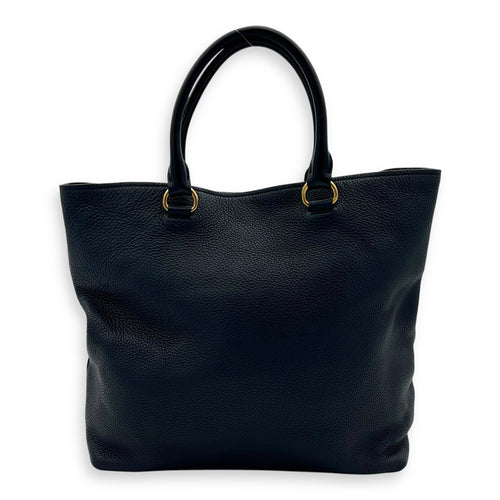 Prada 2 way bag Top Handle Bag Blue in Calfskin, Gold hardware_2