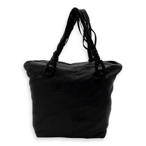 Loewe Vintage Top Handle Bag Black in Lambskin, Silver hardware_2