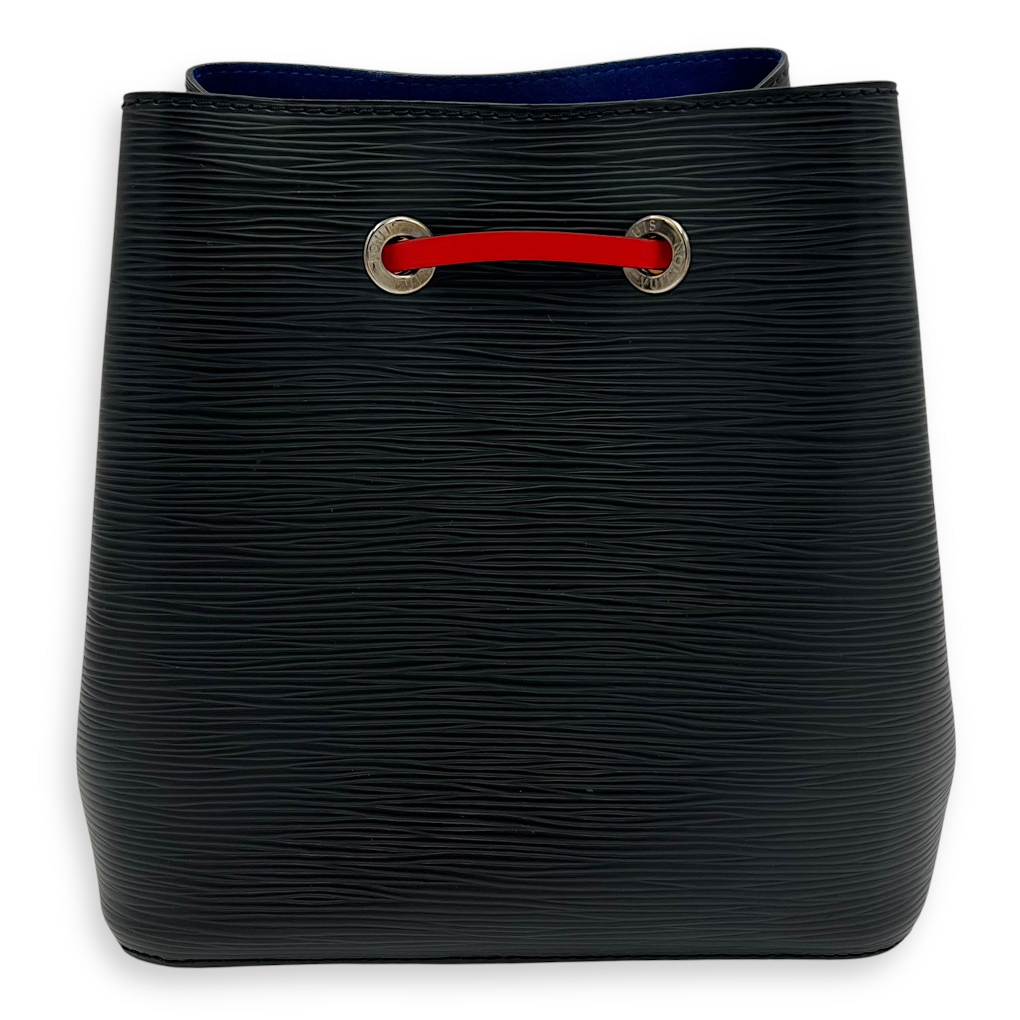 Louis Vuitton NeoNoe Bucket Bag BB Black in Epi Leather, Silver hardware_2