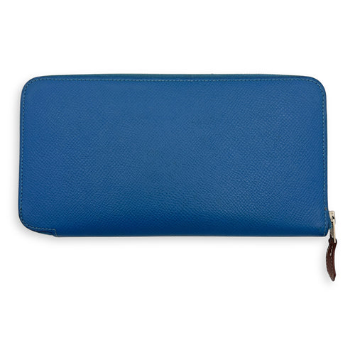 Hermès Silk In Blue in Epsom, Palladium hardware_2