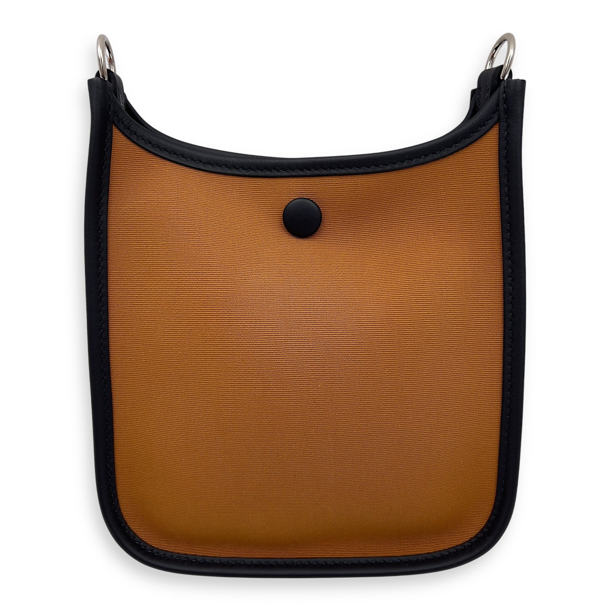 Hermès Evelyne Neo Red Crossbody Bag in Clemence, Palladium hardware_2