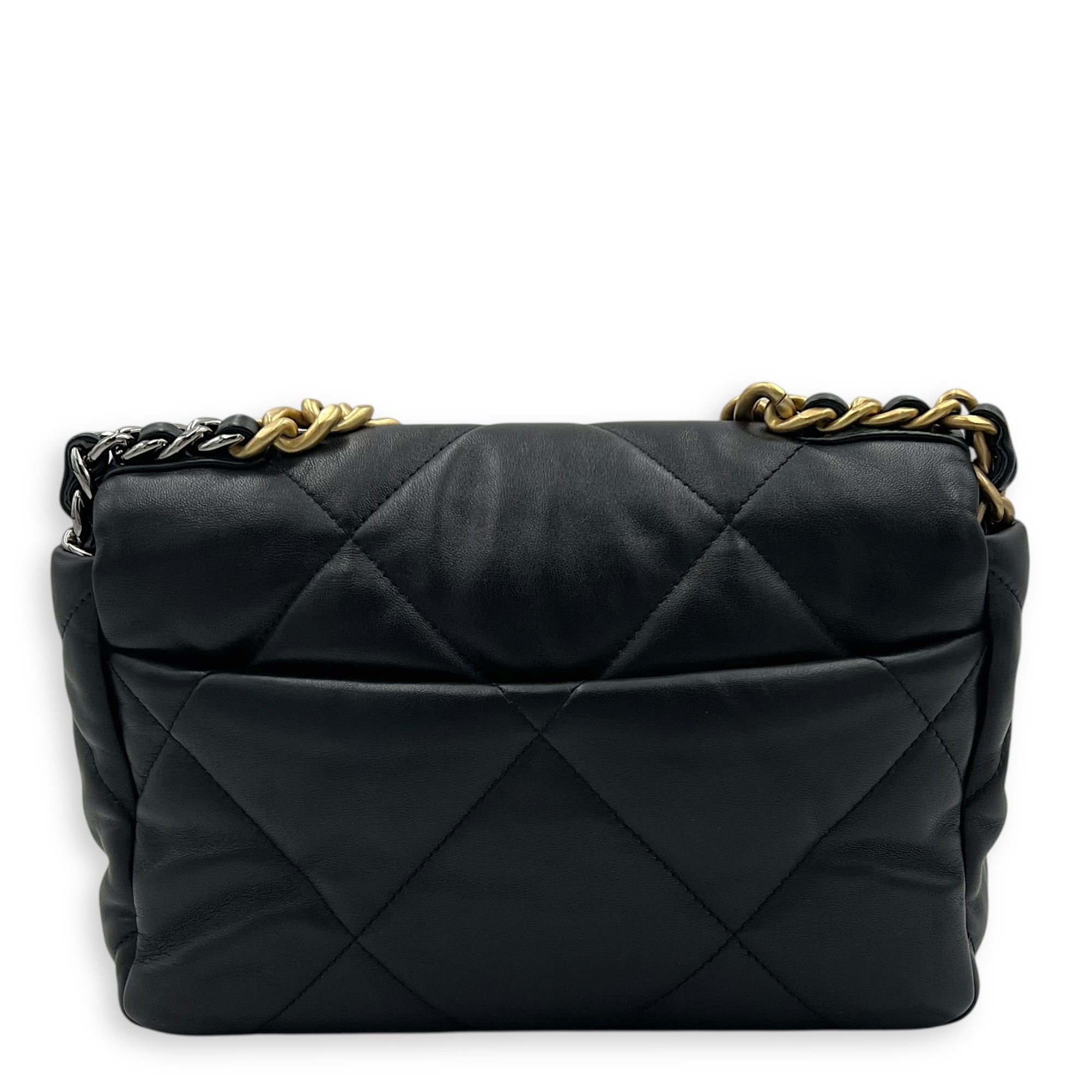 Chanel C19 Shoulder Bag Black in Others, Mixed hardware_2