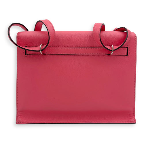 Hermès Kelly Danse Rose Azelea in Swift, Palladium hardware_2