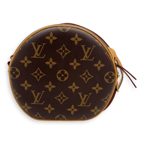 Louis Vuitton Boite a Chapeau PM Brown Shoulder Bag in Monogram Coated Canvas, Gold hardware_2