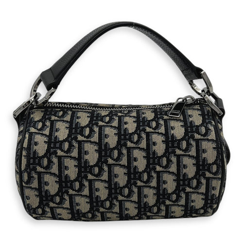 Dior Roller Crossbody Bag Small Blue in Canvas, Silver hardware_3