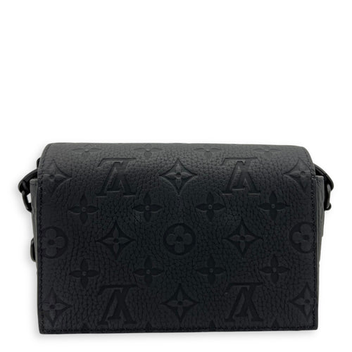 Louis Vuitton Steamer Black Shoulder Bag in Empreinte Leather, Black hardware_11