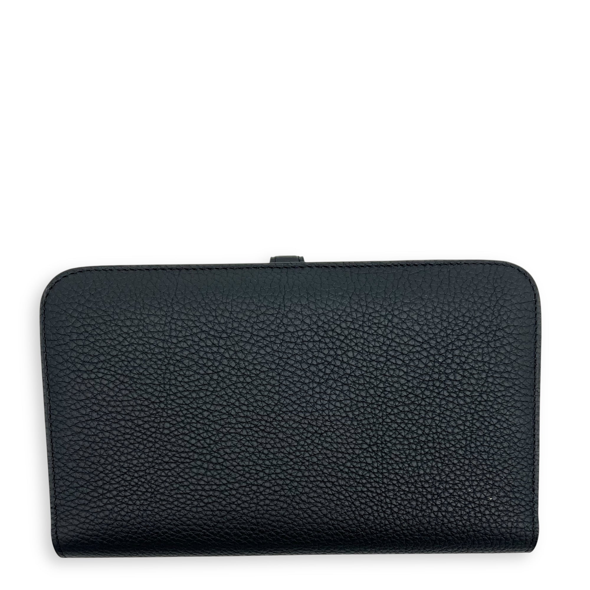 Hermès Dogon Duo Black in Clemence, Palladium hardware_2