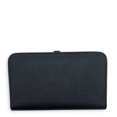 Hermès Dogon Duo Black in Clemence, Palladium hardware_2