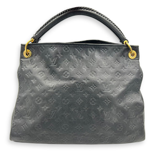 Louis Vuitton Artsy Blue Shoulder Bag in Empreinte Leather, Gold hardware_2