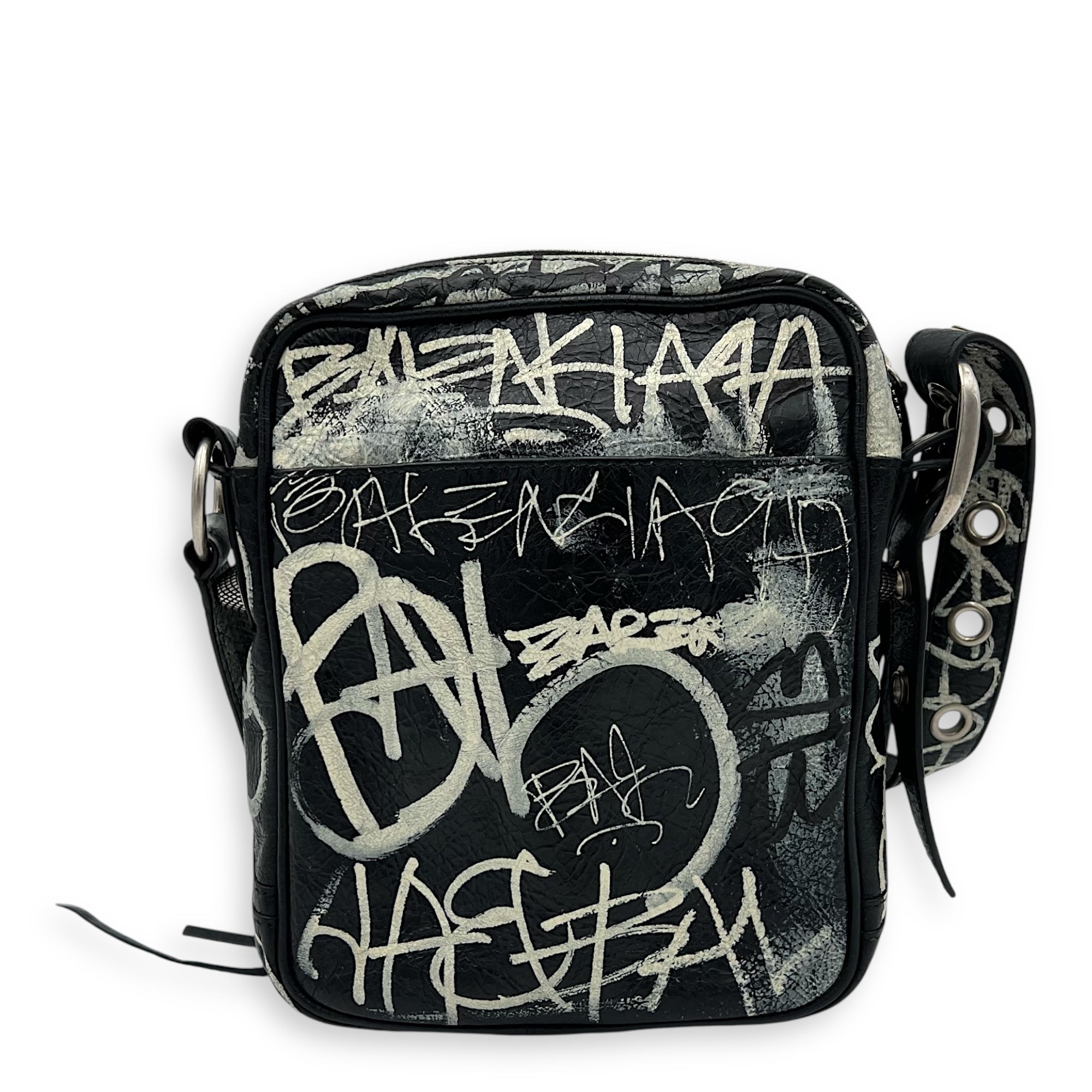 Balenciaga Le Cagole Crossbody Bag Multi-colour in Calfskin, Silver hardware_2