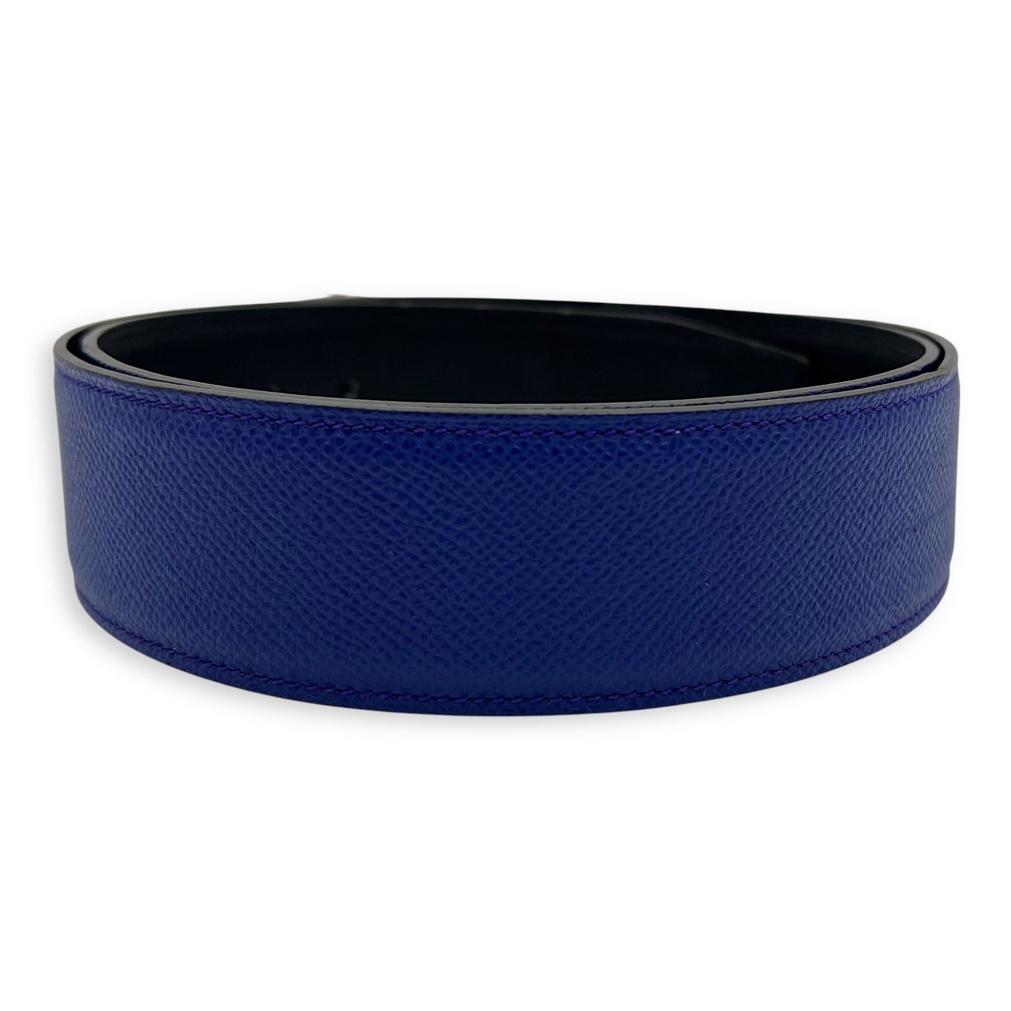 Hermès Others Black and Blue in Epsom, Brushed Palladium hardware_2