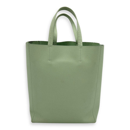 Celine 2 way bag Tote Bag Green in Calfskin, Gold hardware_2