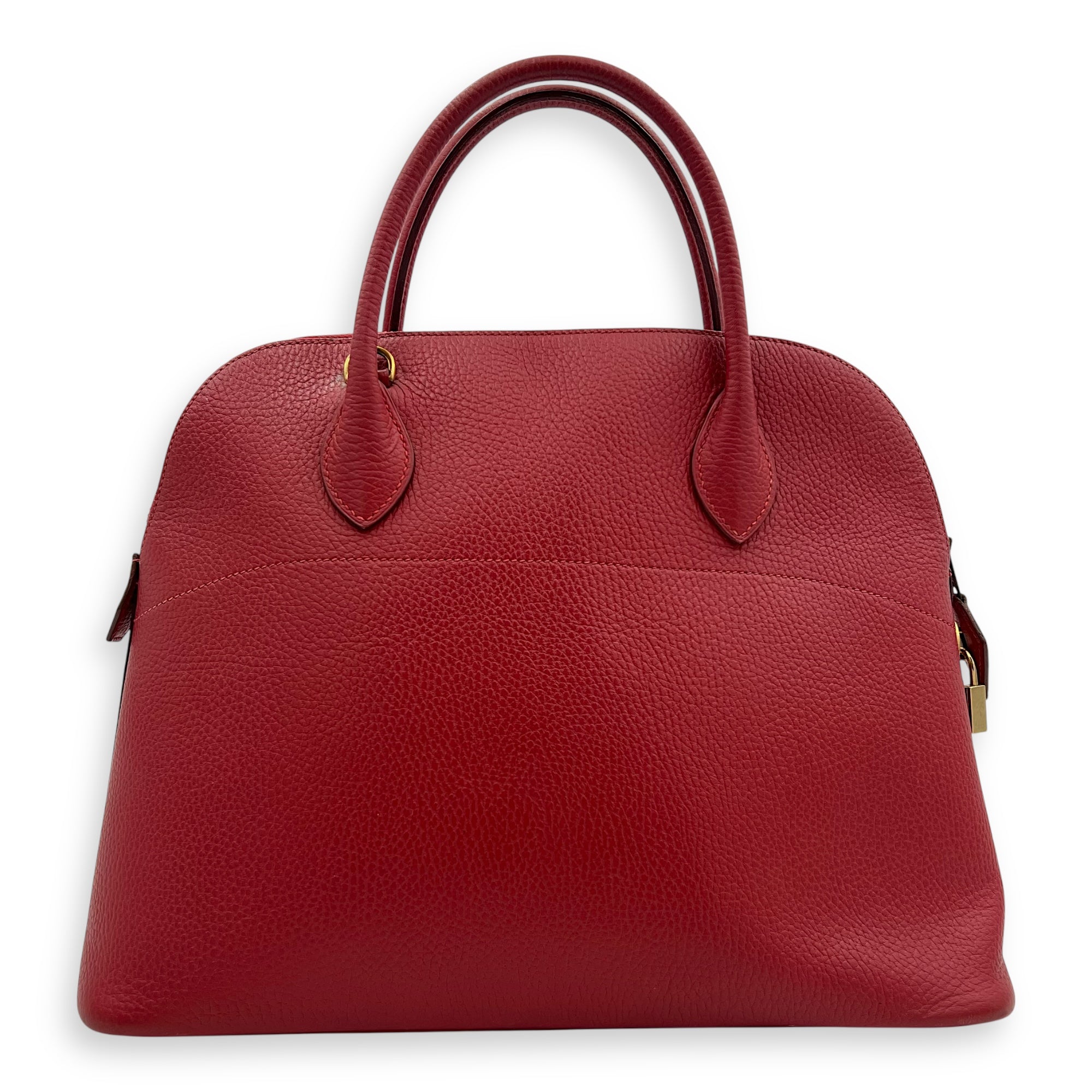 Hermès Bolide Red in Others, Gold hardware_2