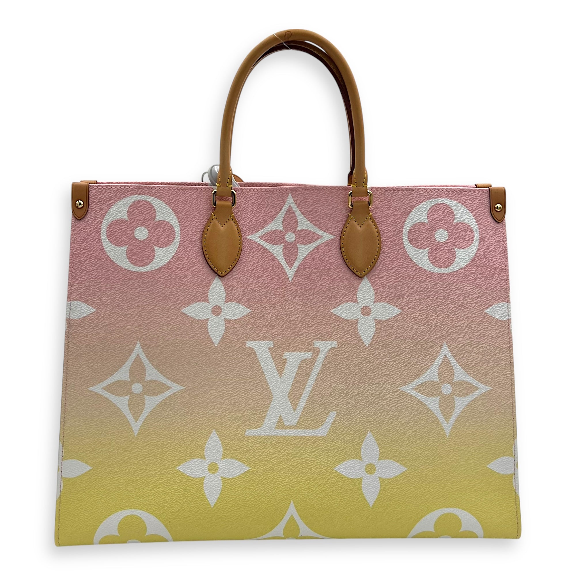 Louis Vuitton OnTheGo GM Multi-colour Tote Bag in Coated Canvas, Gold hardware_2