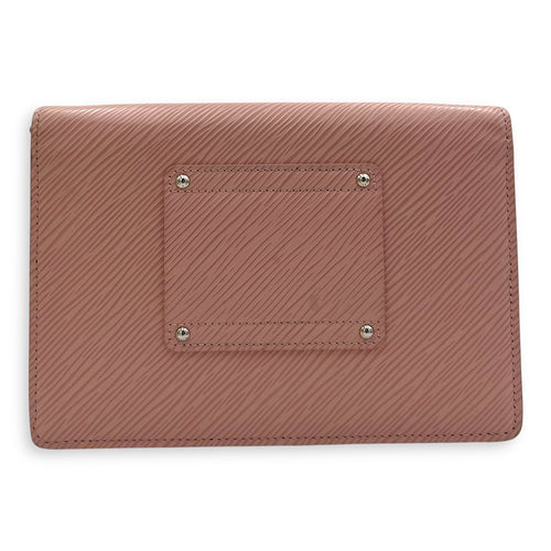 Louis Vuitton Twist Wallet On Chain Pink in Epi Leather, Silver hardware_2
