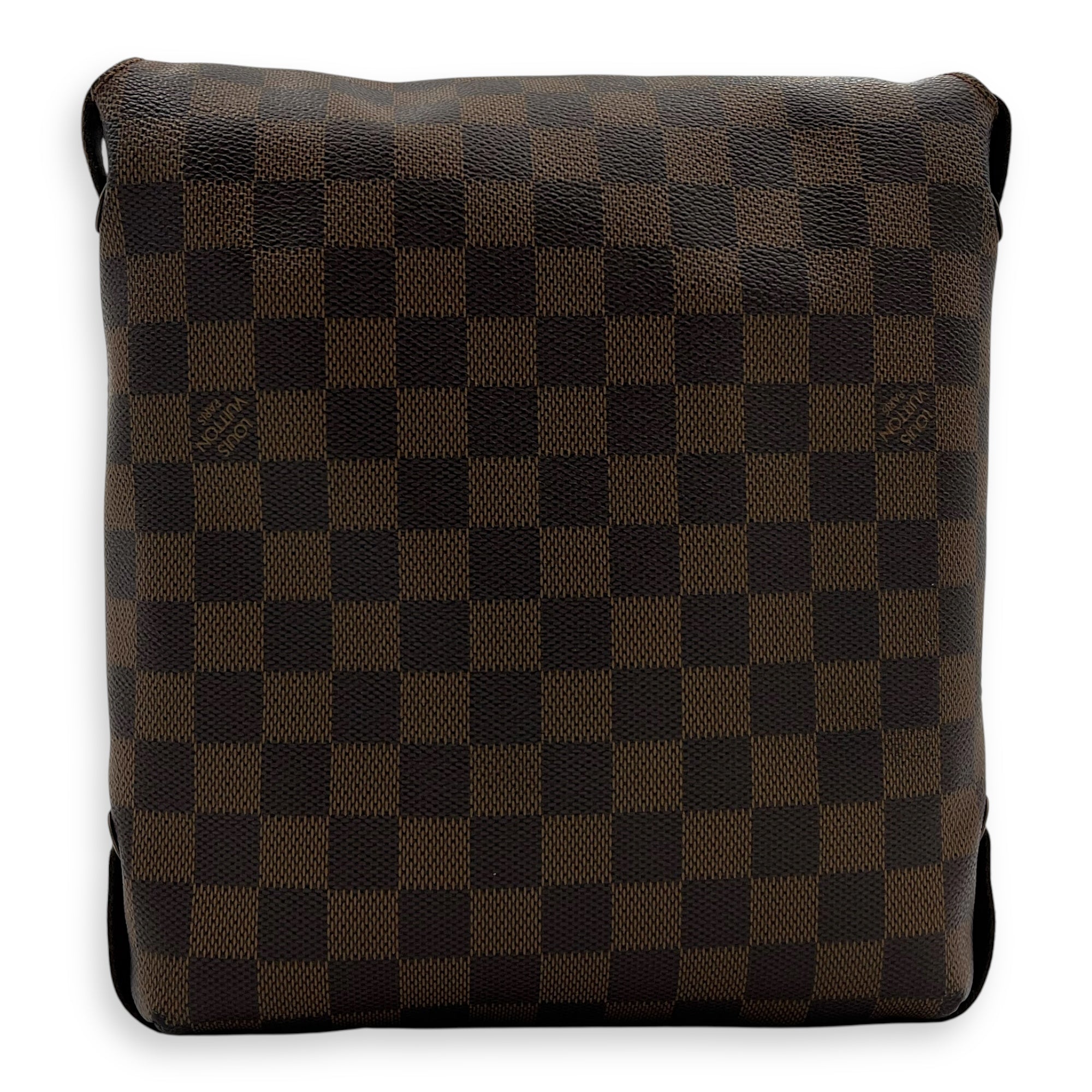 Louis Vuitton Brooklyn Crossbody Bag Brown in Coated Canvas, Lacquered Metal hardware_2