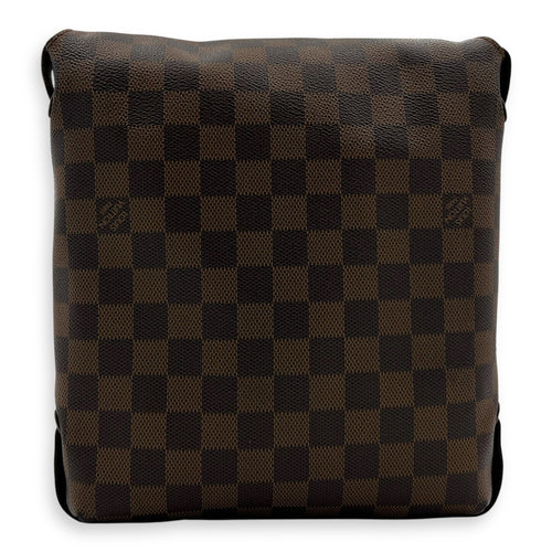 Louis Vuitton Brooklyn Crossbody Bag Brown in Coated Canvas, Lacquered Metal hardware_2