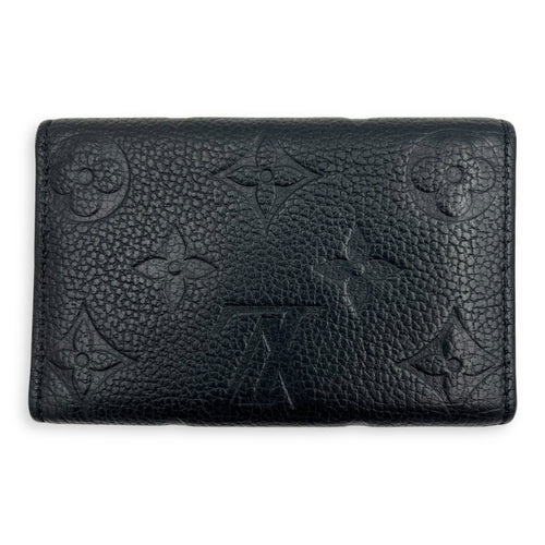Louis Vuitton Key Pouch Black in Empreinte Leather, Gold hardware_2