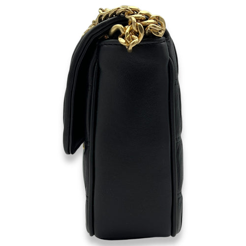 Others Crossbody Bag Black in Lambskin, Gold hardware