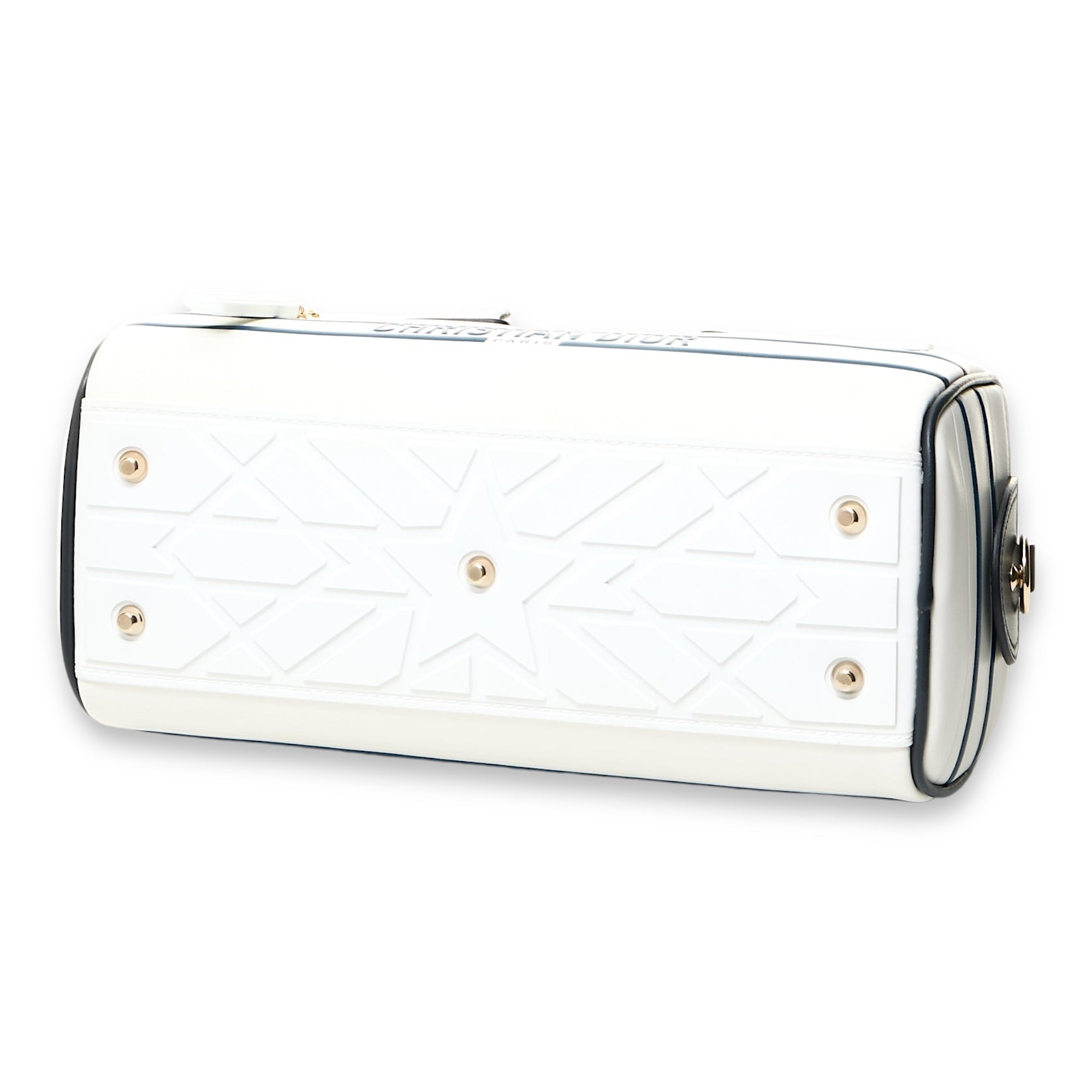 Vibe Medium Top handle bag in Calfskin, Gold Hardware