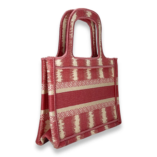 Book Tote Mini Top handle bag in Jacquard, N/A Hardware