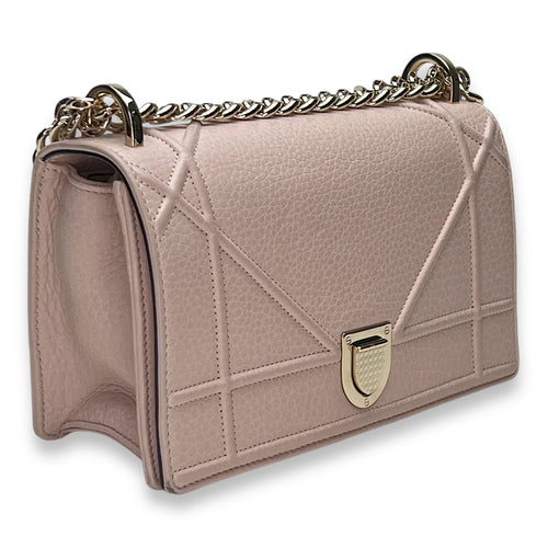 Diorama Small Shoulder bag in Calfskin, Gold Hardware