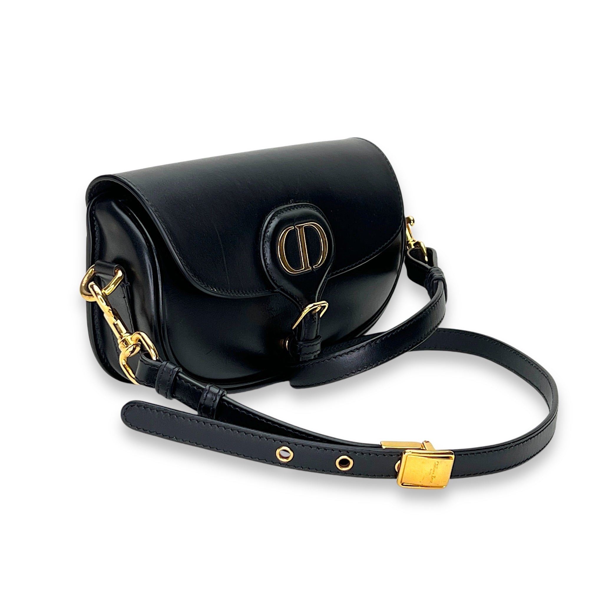 Bobby East West  Crossbody bag in Calfskin, Gold Hardware