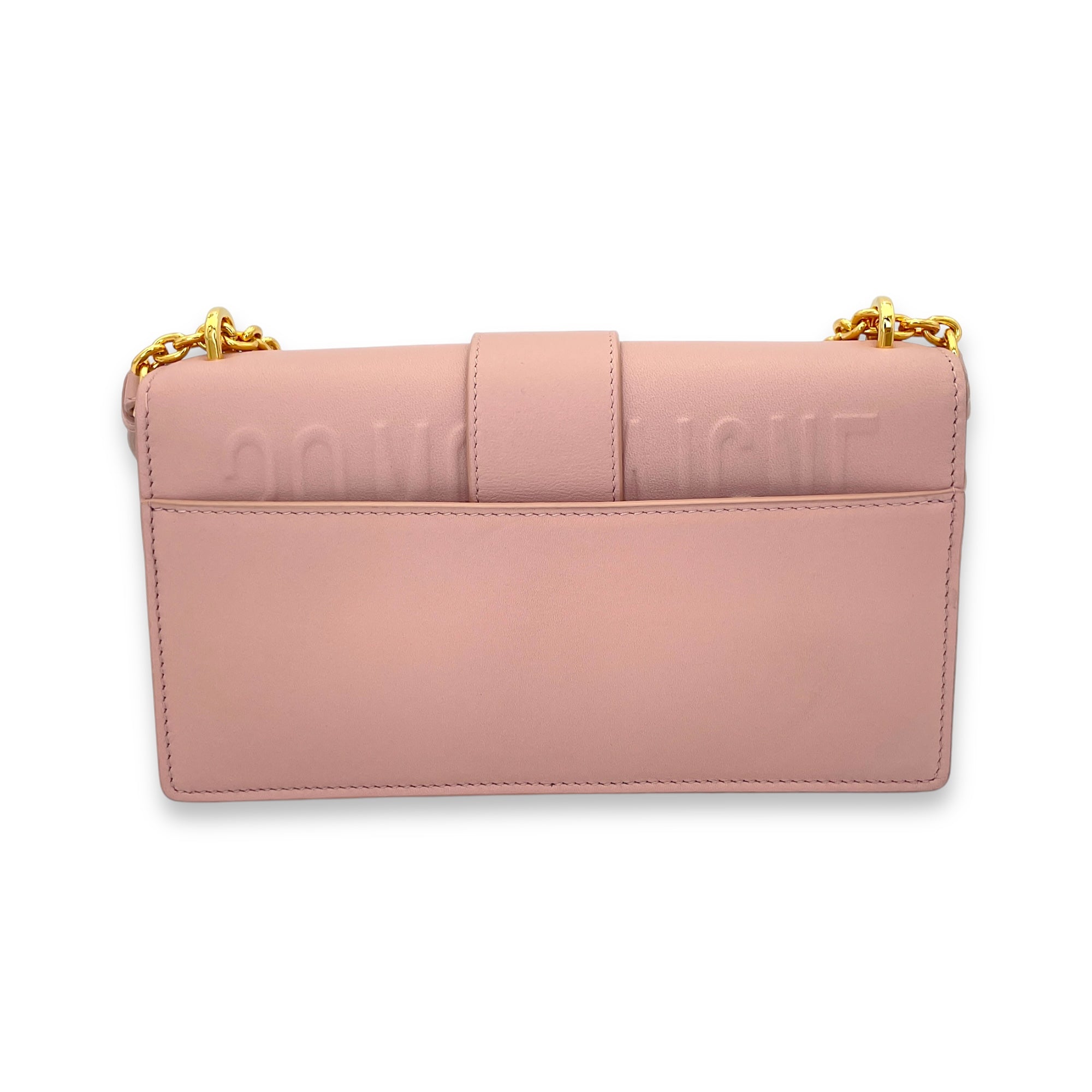 30 Montaigne East West Crossbody bag in Calfskin, Gold Hardware