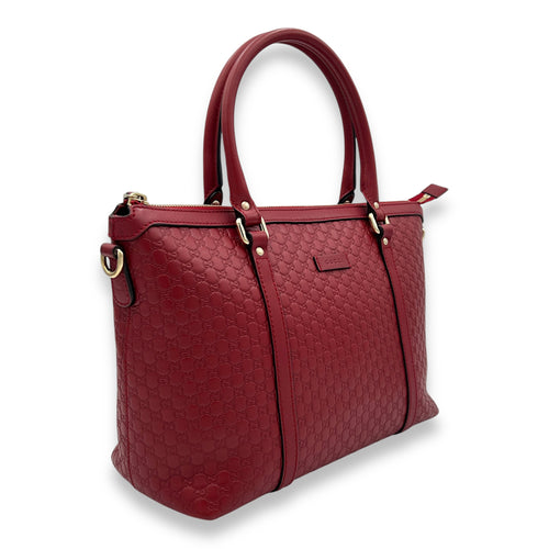 Guccissima Top handle bag in Calfskin, Gold Hardware