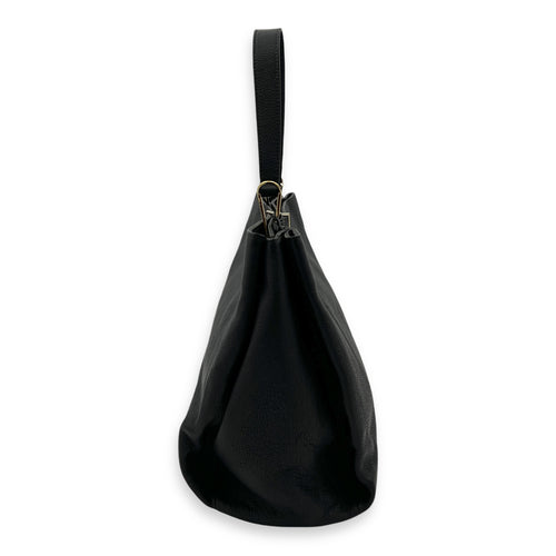 Le Dix Cabas Tote Bag Black in Calfskin, Gold hardware