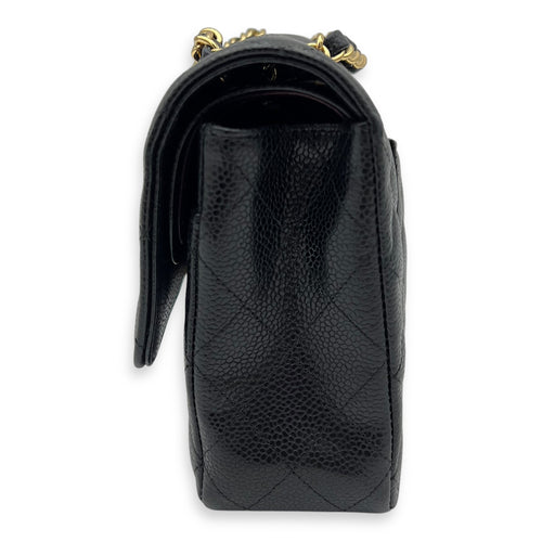 Chanel Classic Shoulder Bag Black in Caviar Leather, Gold hardware_3