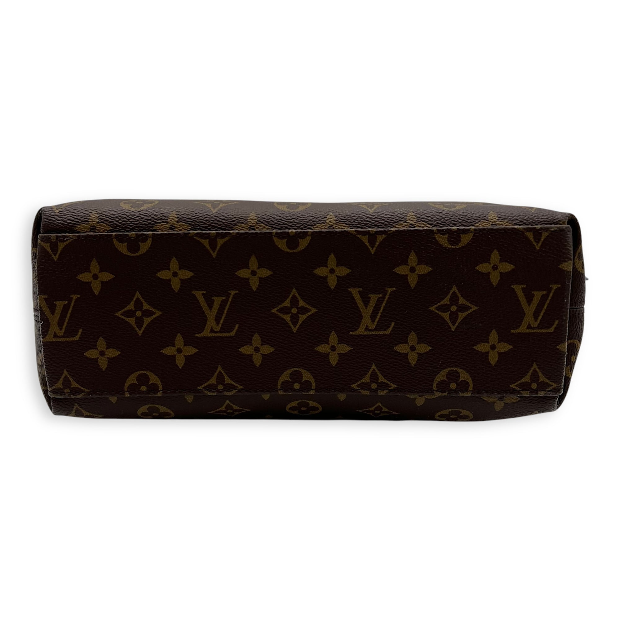 Louis Vuitton Tuileries Besace  Shoulder Bag Brown in Monogram Coated Canvas, Gold hardware_5