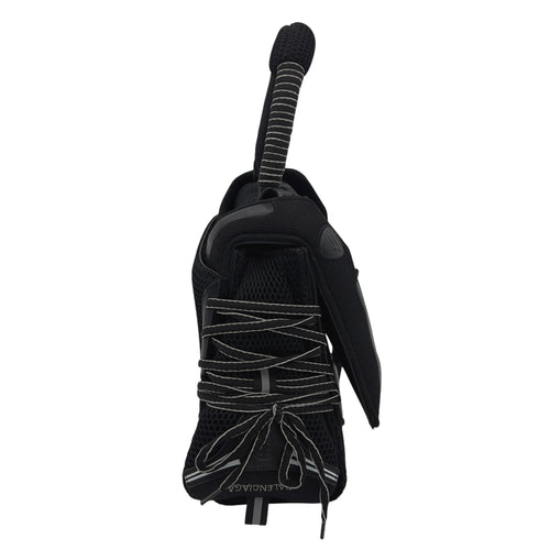 Balenciaga Hourglass Top Handle Bag Black in Fabric_3